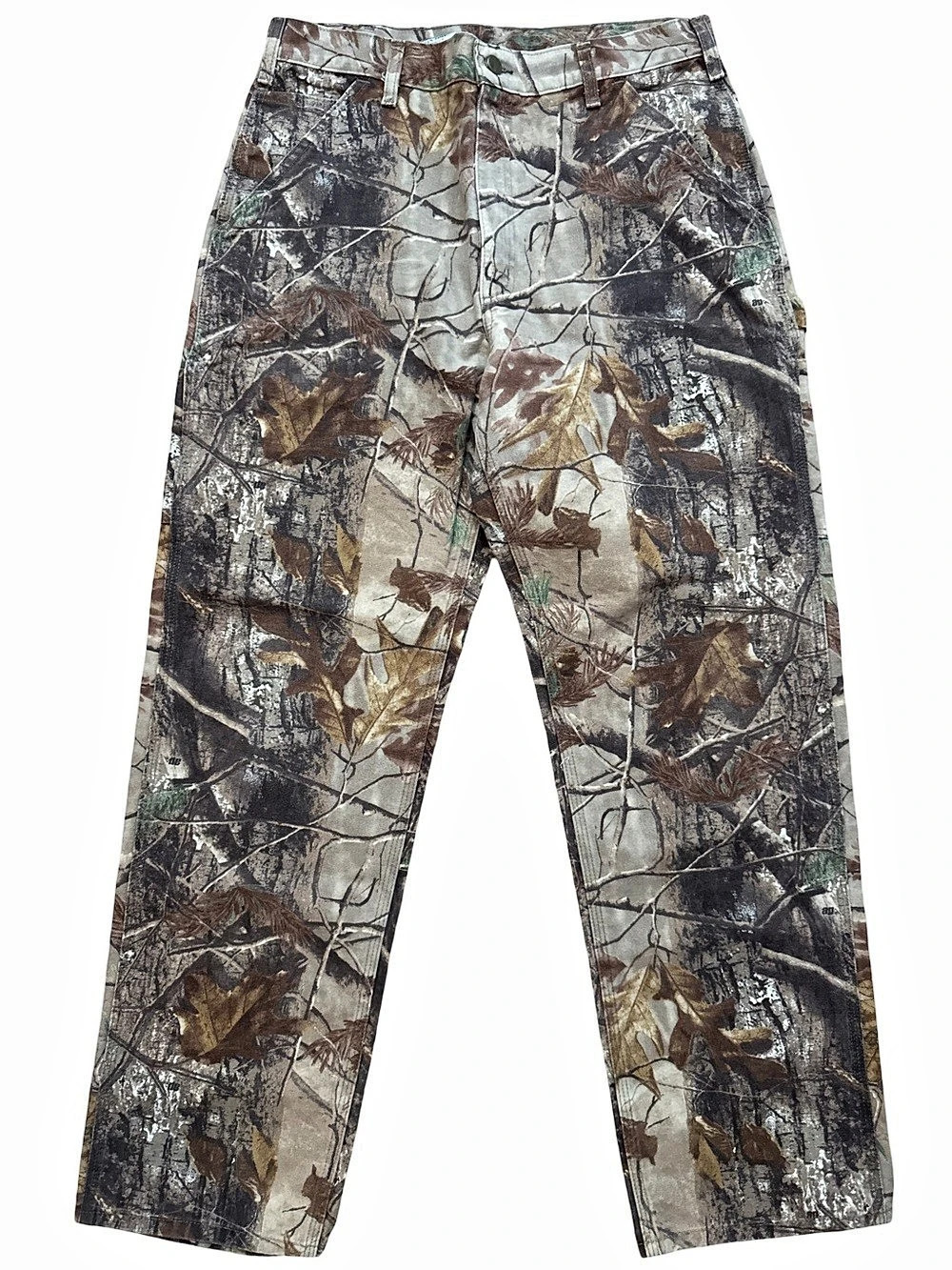 Vintage Carhartt Camo Dungaree Pants Men’s Size 34x32 B235 CAP Grunge Skate Hunt